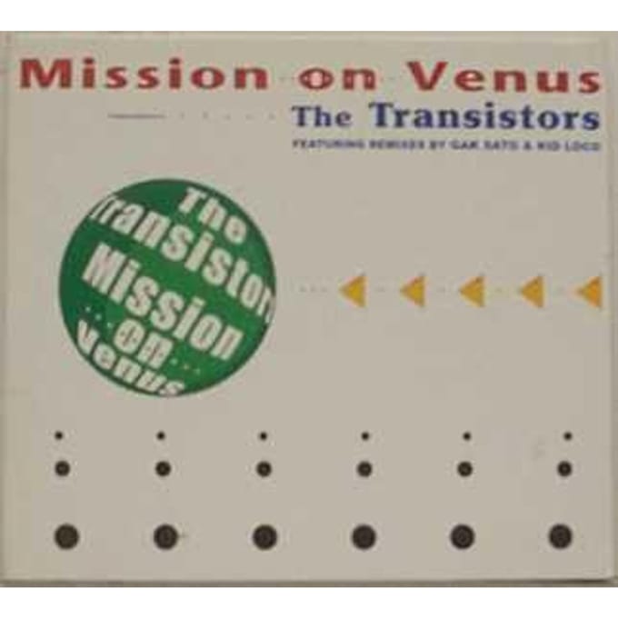CD TRANSISTORS, THE - Mission on Venus  TSPH07012CDS Temposphere 2001 Europa Dance & Electronica Gebruikt