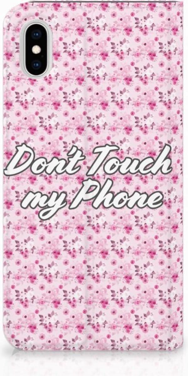 Apple iPhone Xs Max Design Case Flowers Pink DTMP