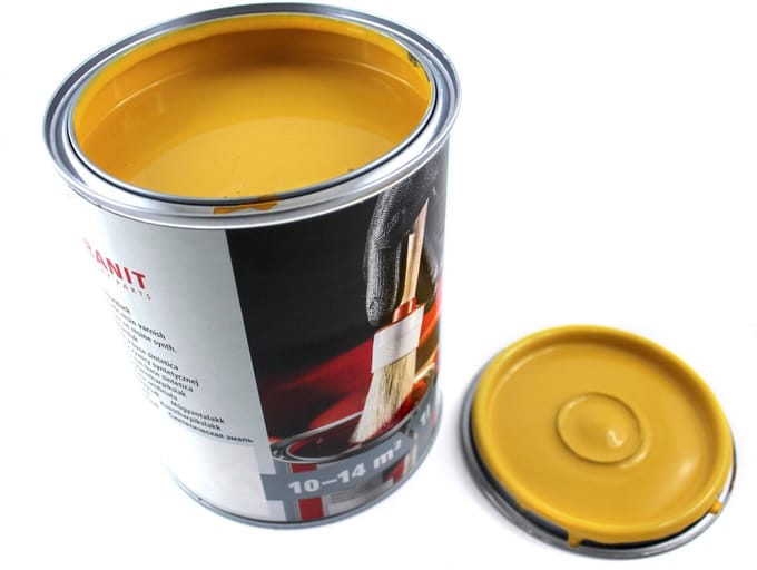 Granit New Holland - Auto Lakverf - Geel - 1L - Synthetische Basis