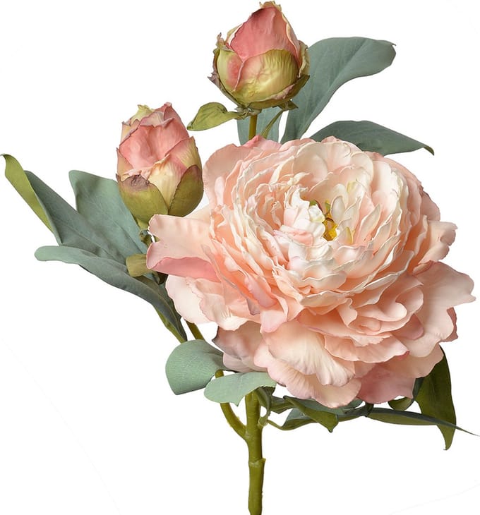 Clayre & Eef Kunstbloem 62 cm Roze Kunststof