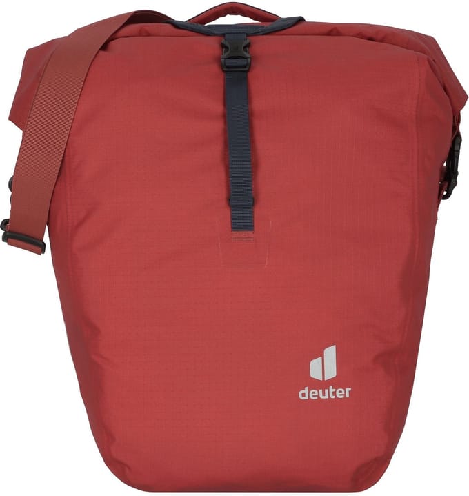 deuter fietstas Weybridge 25 + 5 Redwood donkerrood