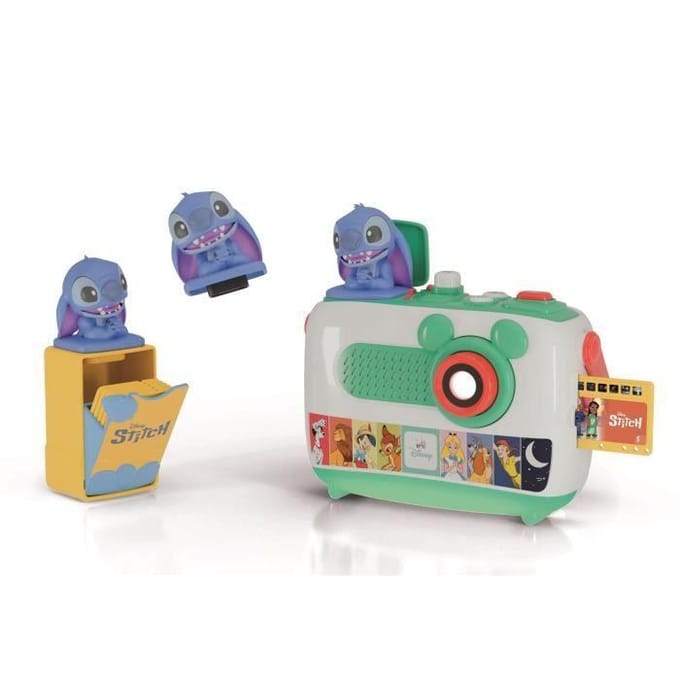 Clementoni, Oplaadbare Verhalen Projector Plus, De Verhalen van Stitch, 5 Vertelde en Geprojecteerde Verhalen, Vanaf 2 jaar