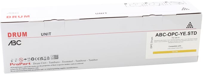 ABC huismerk drumunit geschikt voor Oki 46857505 geel geschikt voor Oki C824 C824DN C824N C834 C834NW C834DNW C844 C844DNW