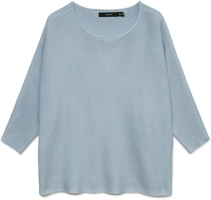 VERO MODA - VMNORA 3/4 BOATNECK BLOUSE NOOS - Dames - Gebreide truien