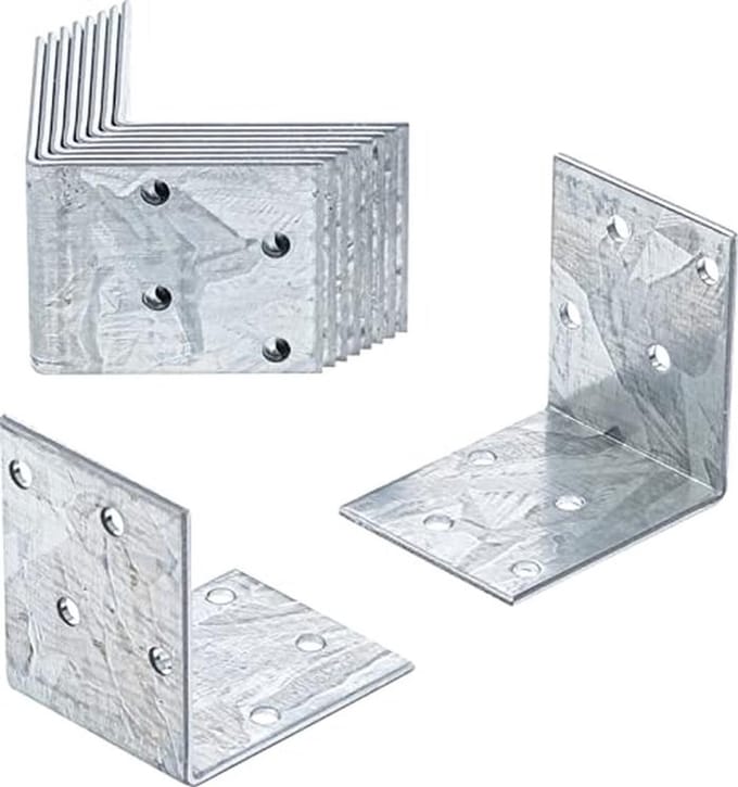 Hoekverbinder 50 x 50 x 40 mm voor Houten Constructies | 10-dlg