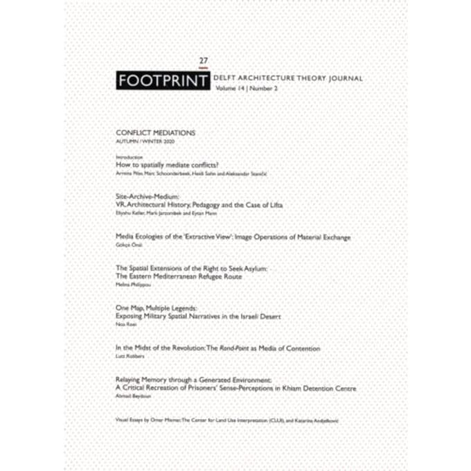 Conflict Mediations - Footprint Journal