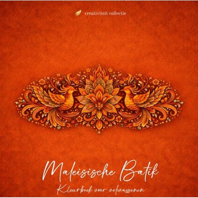 Maleisische Batik Kleurboek - Kleur Moment