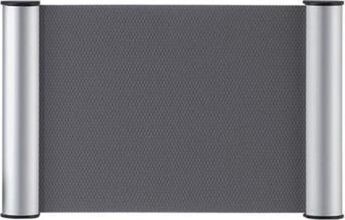 FRANKEN Deurplaatklem, 180 x 115 mm - A6, zilver