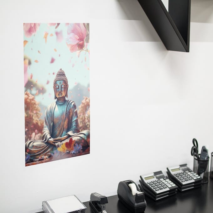 Poster Boeddha, A0 Synaps posterpapier