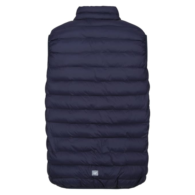 Regatta Heren Marizion Gewatteerd Gilet (Marine/gevaarlijk rood)