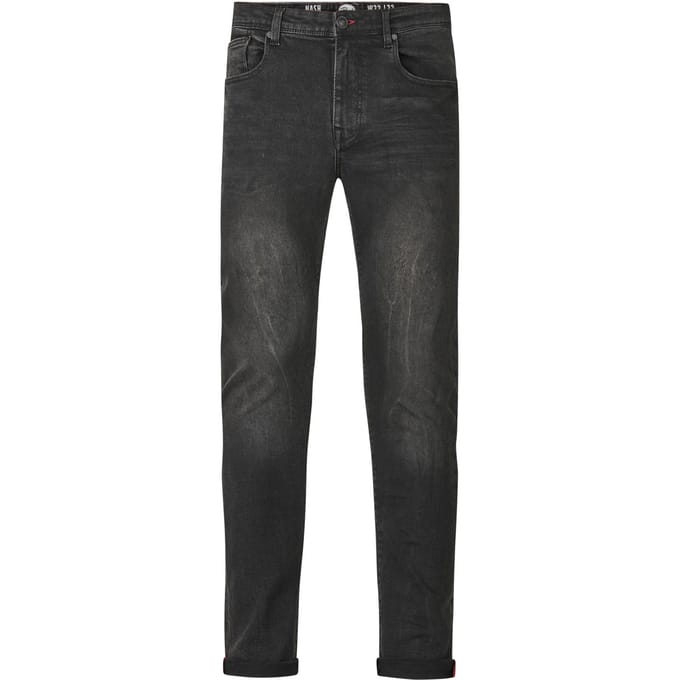 Petrol Industries - Heren Nash Narrow Fit Jeans  - Zwart