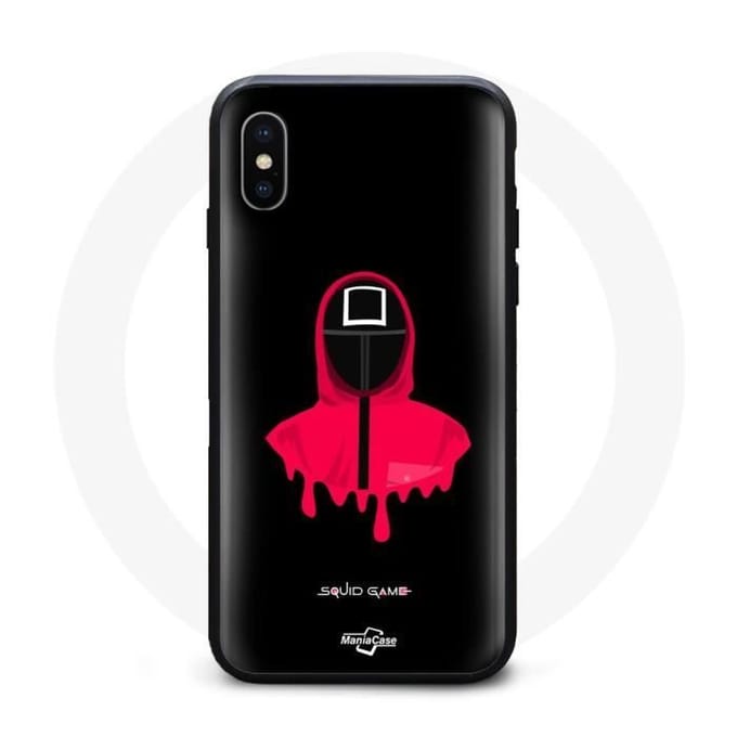 Coque Iphone XS Max Squid Game face square