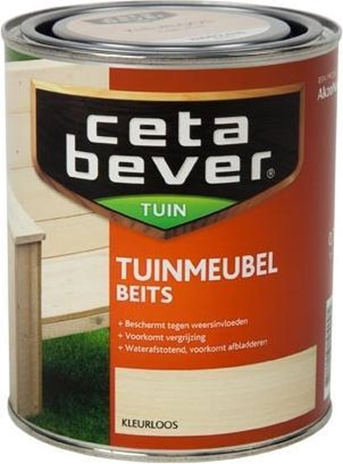 Cetabever Tuinmeubelbeits - steigerhout -Kleurloos - 750 ml