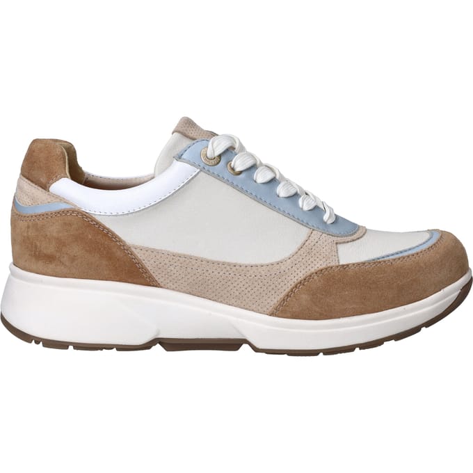 Xsensible Pristina Sneakers - Leer - Dames - Beige - Maat 41