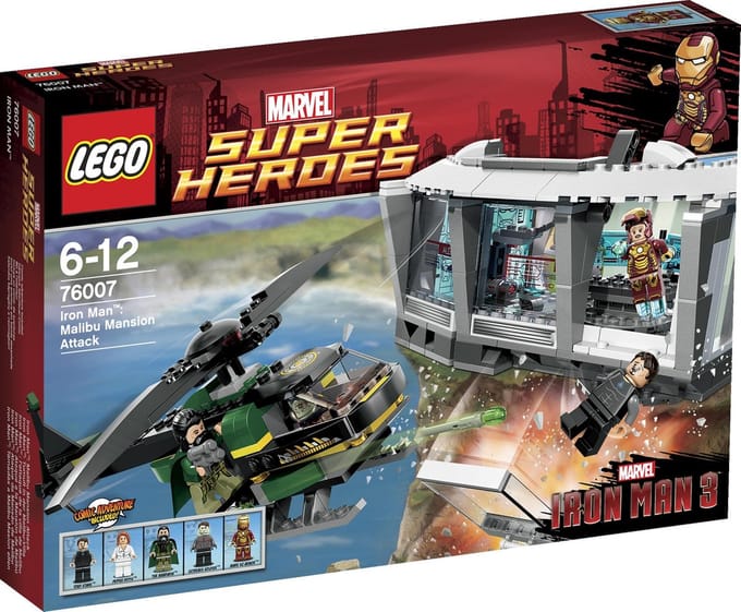 LEGO Iron Man: Malibu Mansion Attack, Bouwpakket, 6 jaar, 364 stuk(s)