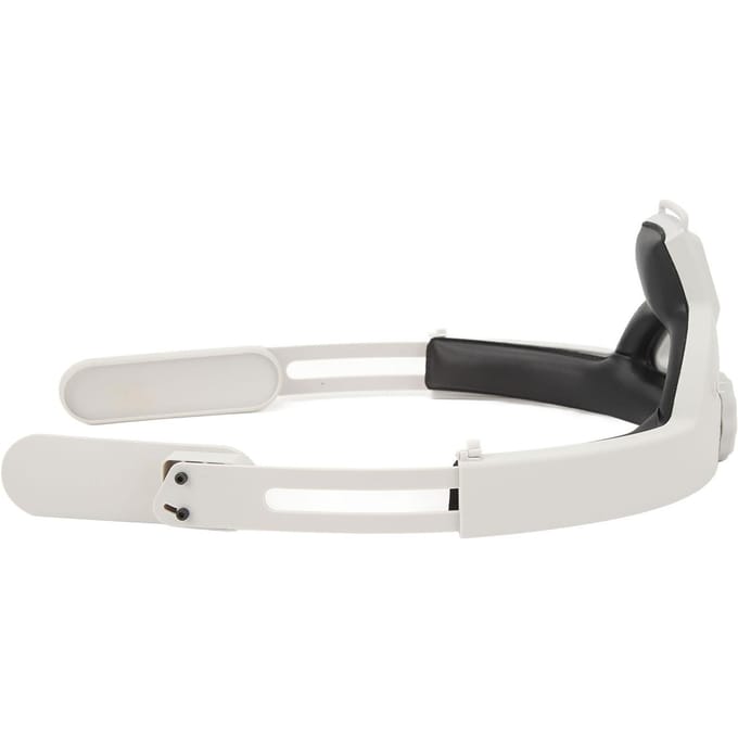 VR Hoofdband voor Quest 2 Memory Foam Verstelbaar Afneembaar Verbeterde Comfort Band Vervanging black