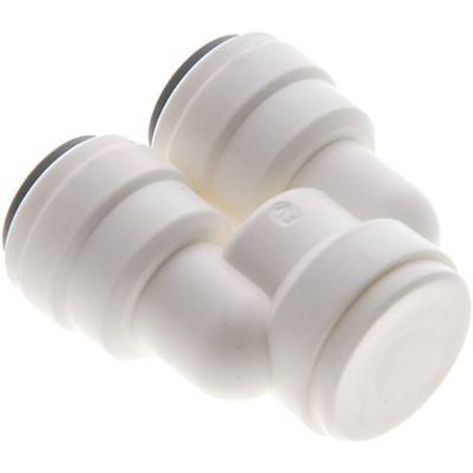 1/4'' U-koppeling POM Insteekfitting FDA EPDM [2 Stuks]