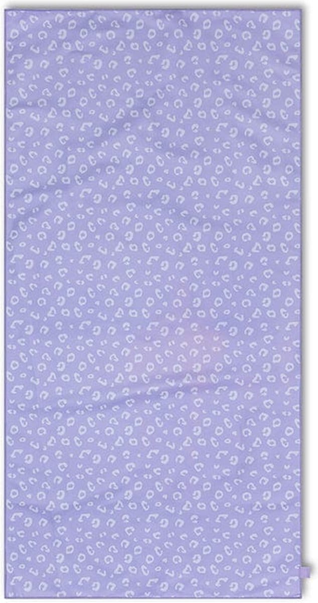 Swim Essentials | Lila Panterprint Microvezel Handdoek 135 x 65 cm
