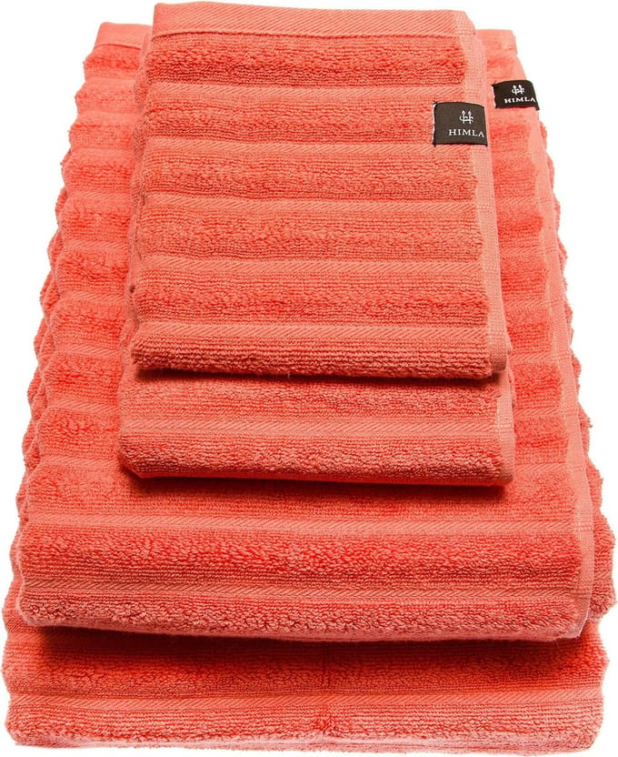 Bambussa gastendoekje coral - 30 x 50 - set van 4
