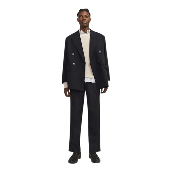 Jack And Jones Heren Reguliere Broek (Zwart)