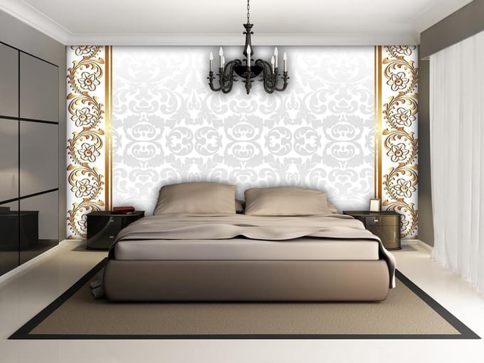 Heraldic Mirror Photo Wallcovering