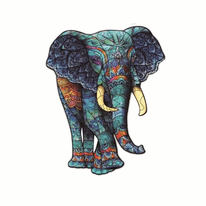 Legpuzzel Afrikaanse Olifant - Puzzel