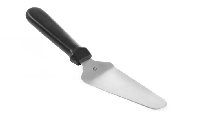HENDI Gebakschep – Polypropyleen greep – Roestvrij staal – Vaatwasmachinebestendig – 260x55 mm