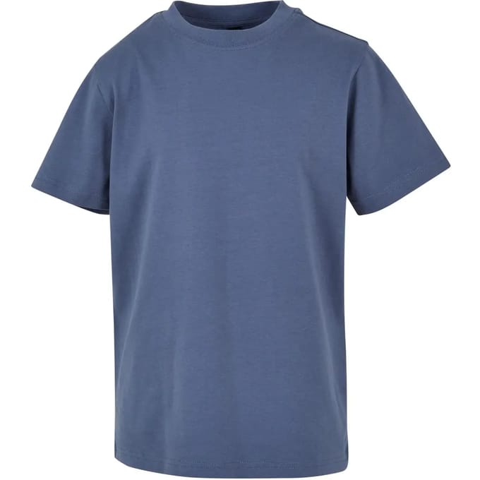 Build your Brand Kids´ Basic Tee BY116 - Vintage Blue - 146/152