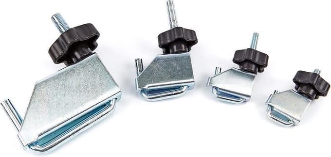 HBM 4 Delige Professionele Slangklem Klemmen Set