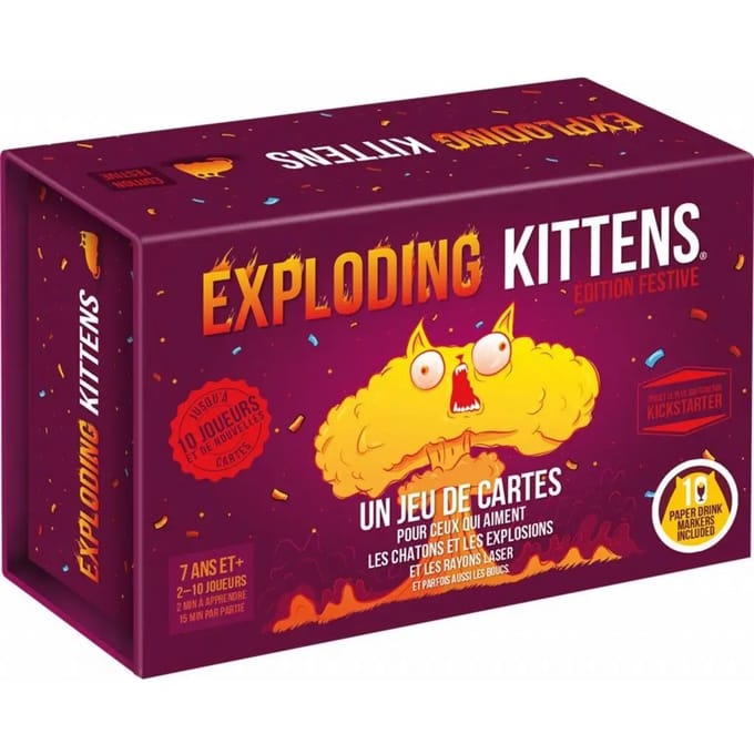 Bordspellen Exploding Kittens Edition Festive