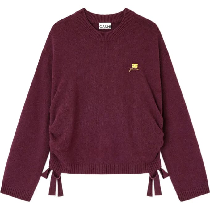 Ganni Jersey Bordeaux
