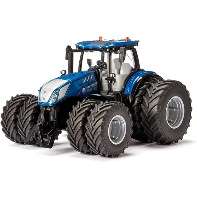 New Holland T7.315 Met Dubbele Banden En Bluetooth Op Schaal 1:32