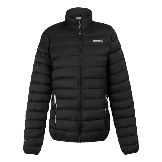 Gevulde Jas Wandelen Dames Hoge Kraag Quilted Design
