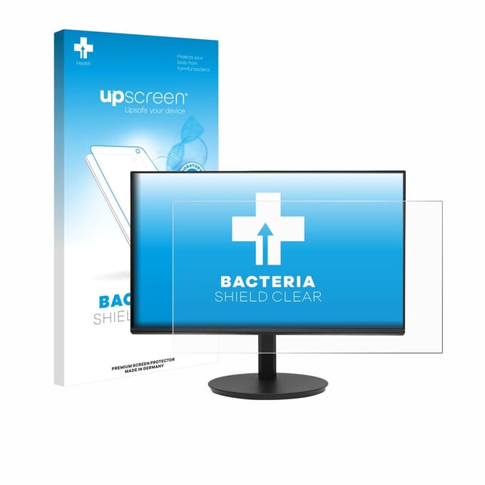 upscreen - Screenprotector voor Dell CB242Y P6 - Folie Beschermfolie transparant antibacterieel
