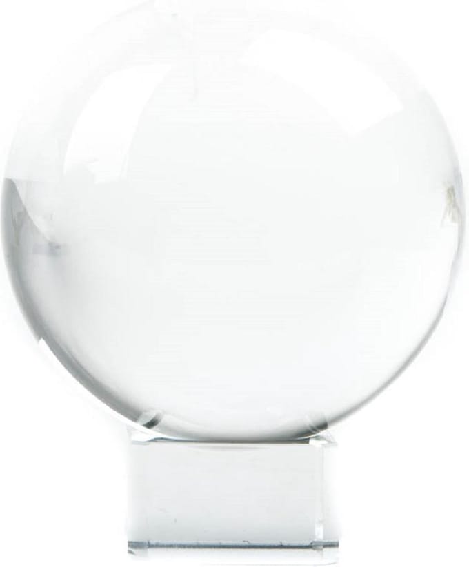 Kristallen bol + voetje glas - 12 - 2600 - Kristal - Glas