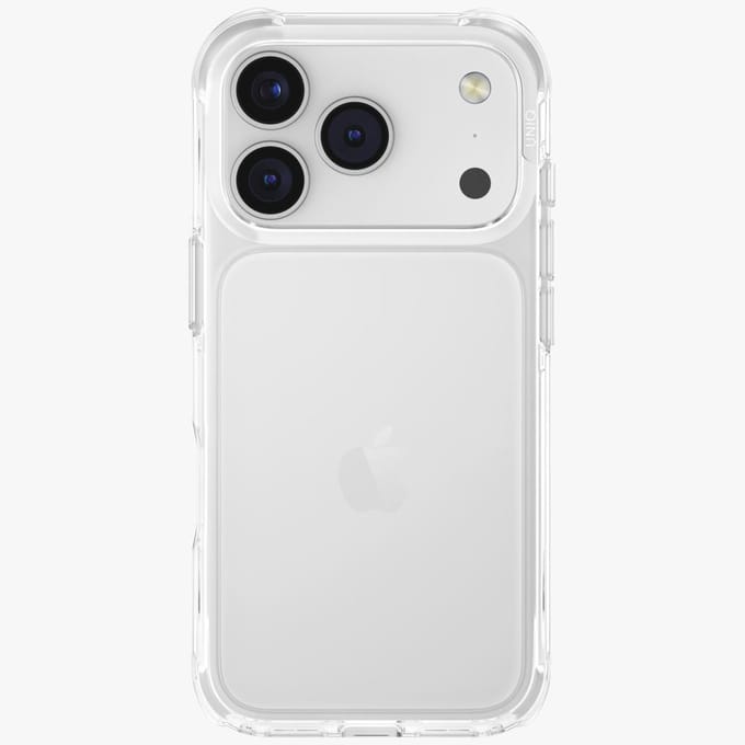 Hoes voor Apple iPhone 17 Pro, UNIQ, LifePro Xtreme, Transparant