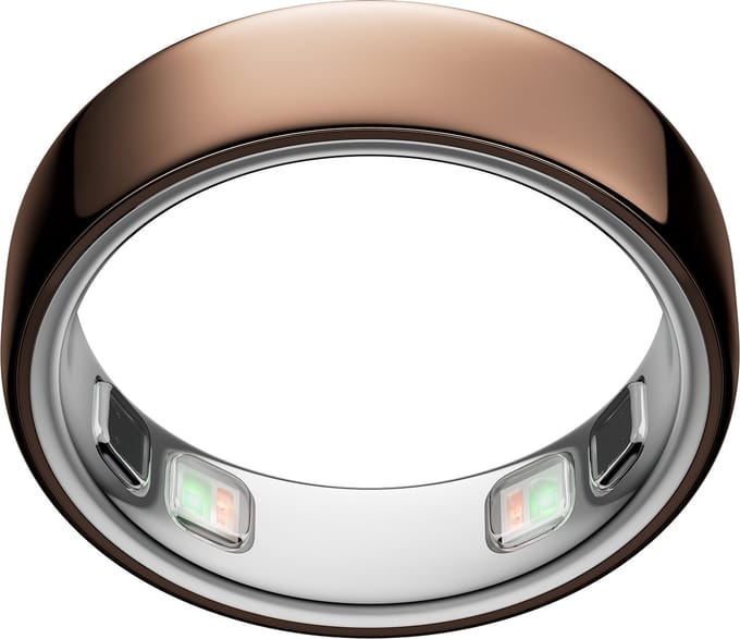 Oura Ring 5 Deep Rose - Size 7