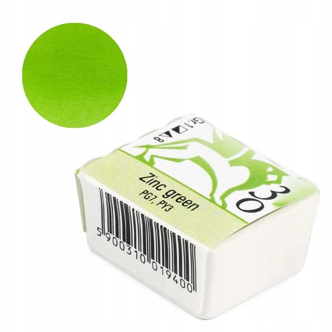 Renesans Aquarel Verf - Zinkgroen 1,5 ml