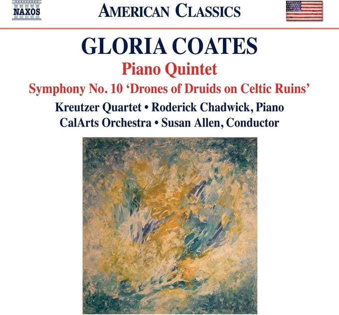Roderick Chadwick, Kreutzer Quartet, CalArts Orchestra, Susan Allen - Coates: Piano Quintet | Symphony No. 10 (CD)