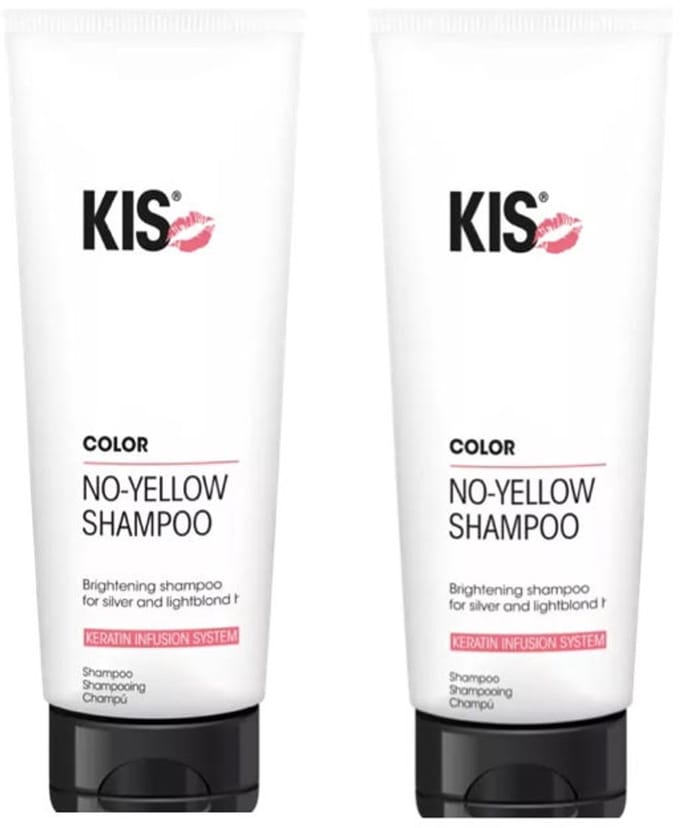 Kis No-Yellow Conditioner + Shampoo Duo Set + WILLEKEURIG Travel Size