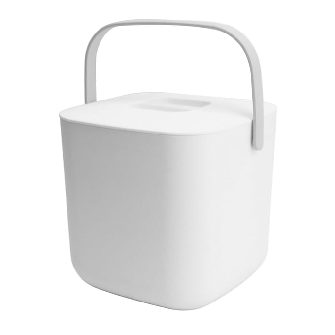 Mini Afwasmachine 18W 8.5V 2A 2000mah Draagbare Aanrecht Afwasmachine voor Servies Fruit Groente wit