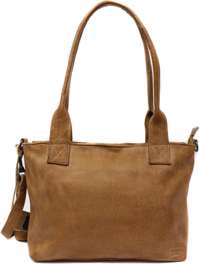 Bear Design Medium Schoudertas / Crossbodytas - Dames - Leer - Callisto Pelle - Taupe