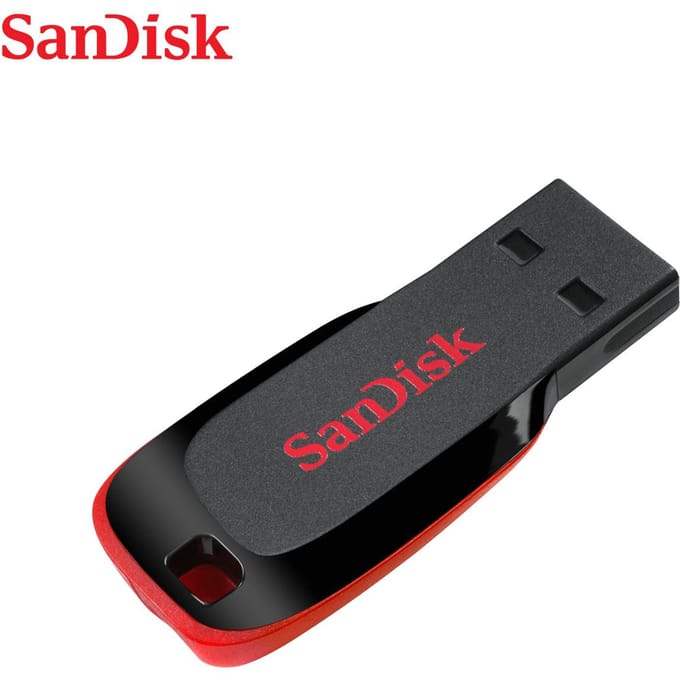 SanDisk Cruzer® Blade™ USB-stick 128 GB Zwart SDCZ50-128G-B35 USB-A 2.0