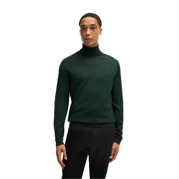 Boss Heren Musso-P Trui (Bosgroen)