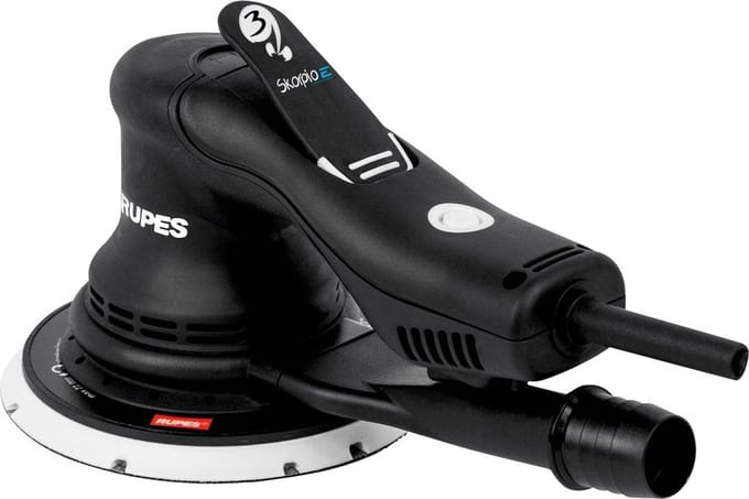 RUPES Skorpio-E Schuurmachine 150mm - 3mm Excentrische Uitslag met 6 meter kabel