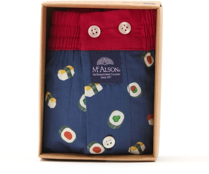 McAlson Boxershort - Sushi navy (XL)