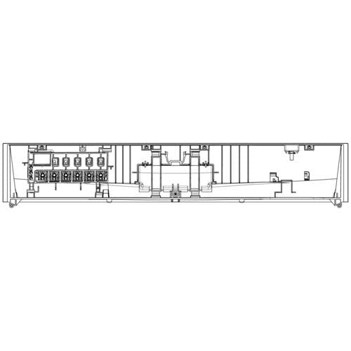 AEG controlepaneel, inox, Zanussi 8086202606