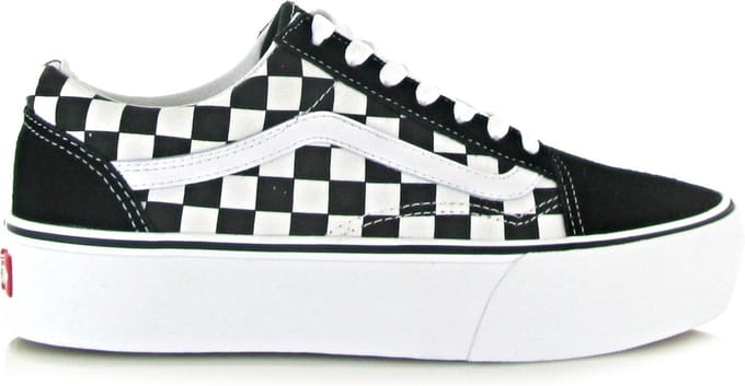 Vans Ua Old Skool Platform Sneakers - Dames - Zwart