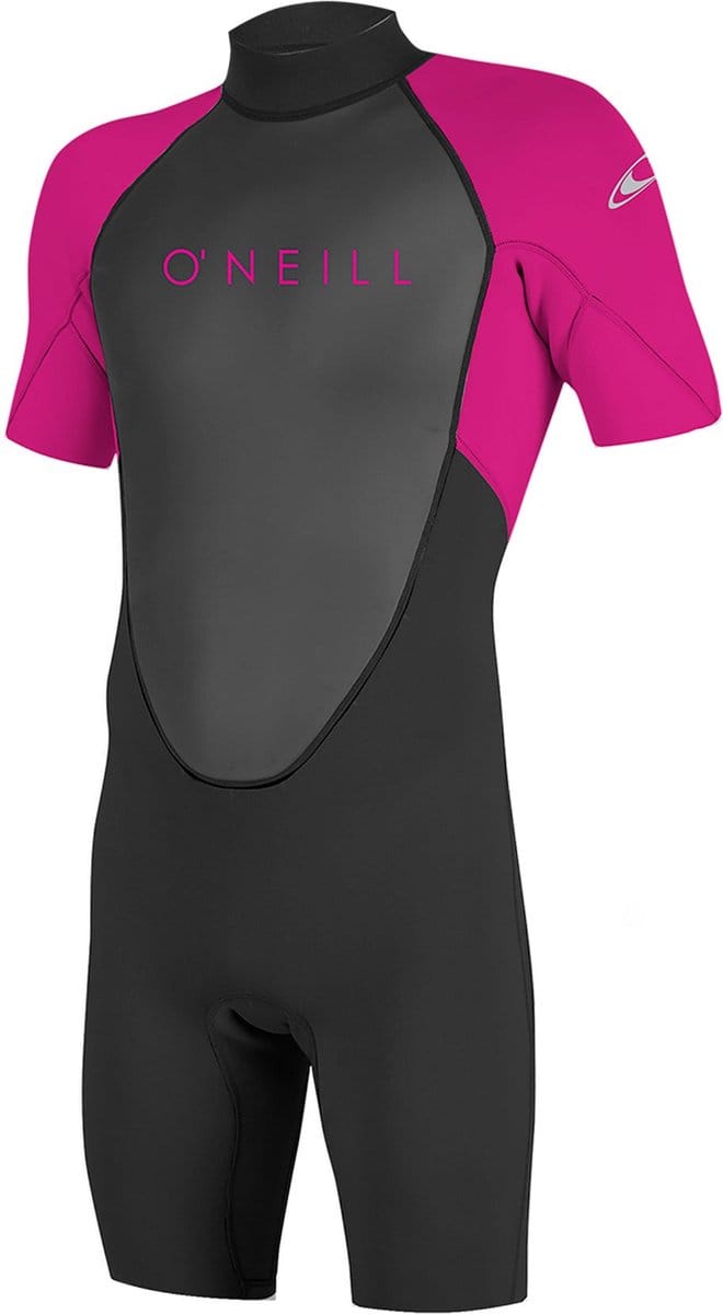 Surf wetsuit met korte rugrits voor kinderen O'Neill Reactor-2