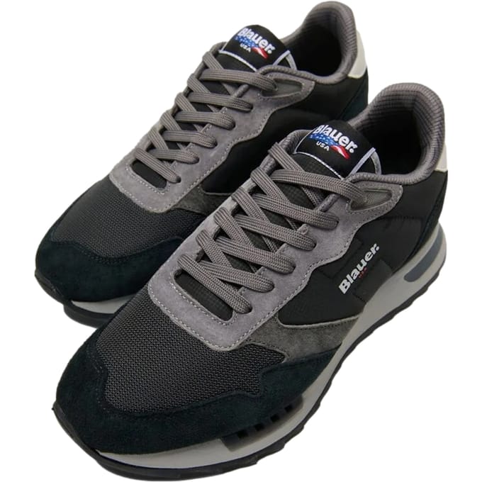 Blauer Zwarte sneakers